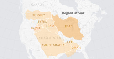 The Scale of the War in the Middle East in Five Maps