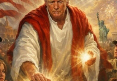 Trump posts AI image of himself as Jesus-like figure, drawing outrage