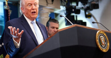 Trump says Iran should not charge fees to tankers going through Strait of Hormuz