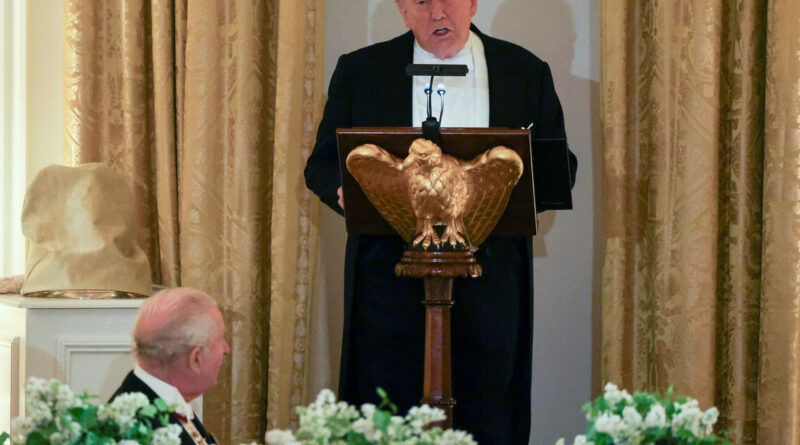 Trump says King Charles does not want Iran to have nuclear weapon