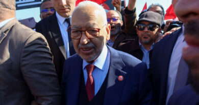 Tunisia opposition leader Ghannouchi hospitalised after health deteriorates, party says