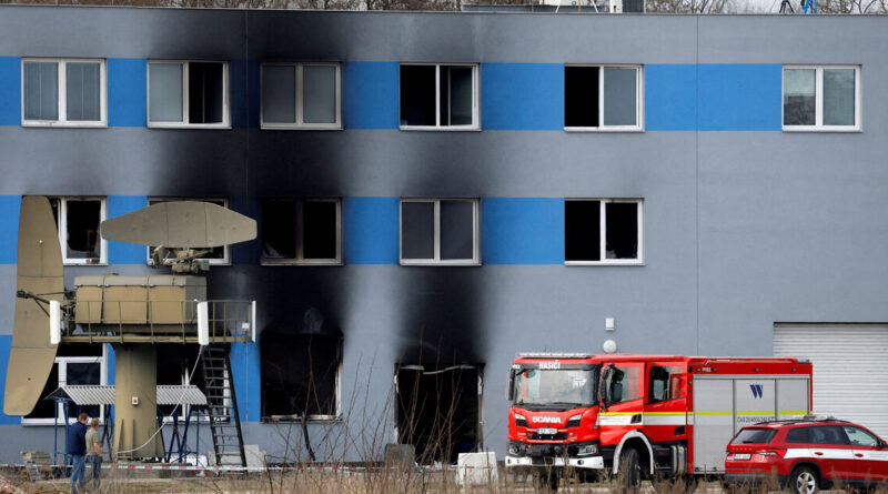 Two more detained over arson attack on Czech defence factory