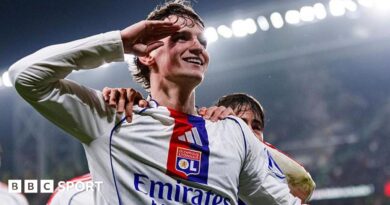 Tyler Morton in action for Lyon