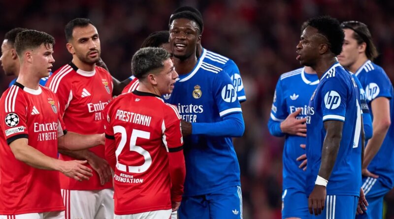 UEFA bans Benfica’s Prestianni for six games for verbally abusing Vinicius