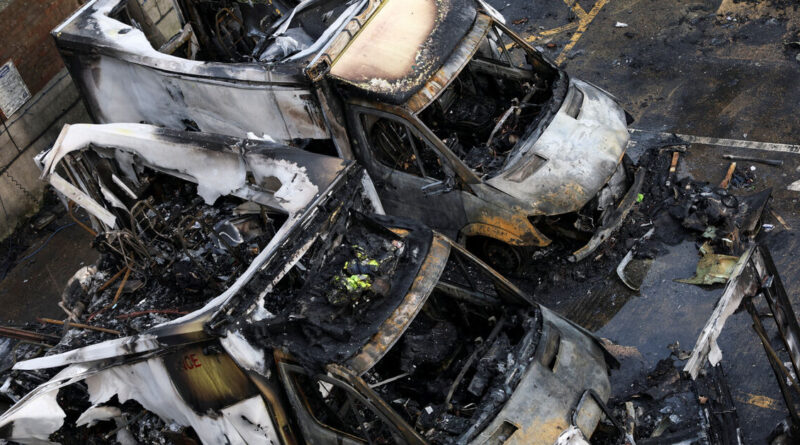 UK charges three men with arson over attack on Jewish community ambulances