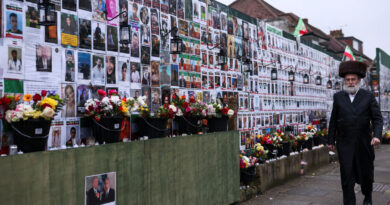 UK counter terrorism police launch investigation into arson at memorial wall