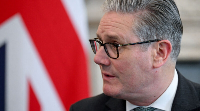 UK will not back blockade of Strait of Hormuz, PM Starmer says