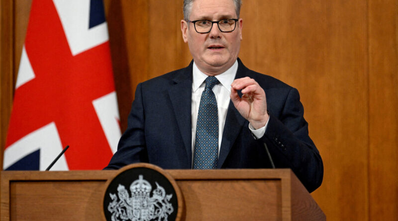 UK's Starmer heads to the Gulf to discuss reopening the Strait of Hormuz