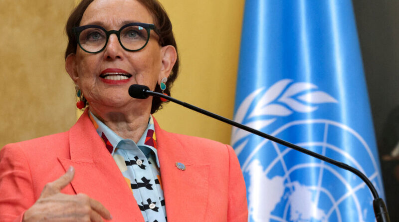 UN leadership candidate Grynspan vows peacemaking and reform