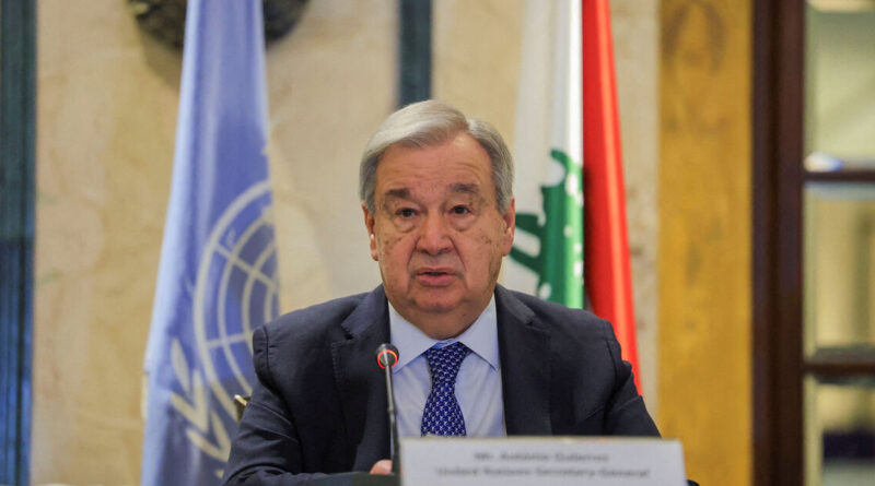 UN's Guterres says highly probable Iran talks will restart