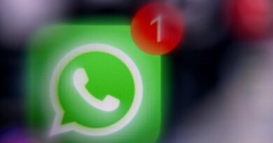 This illustration photograph taken on December 1, 2025, shows the logo of US instant messaging software Whatsapp displayed on a smartphone's screen.
