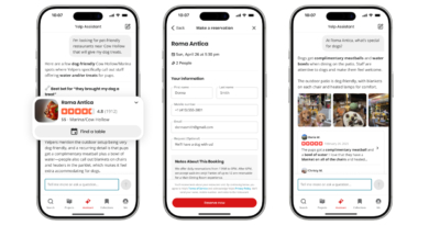 Yelp's updated AI assistant can answer questions and book a restaurant or service in one conversation | TechCrunch