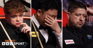 Stan Moody (left), Zhang Anda (centre) and Matthew Stevens