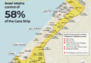 INTERACTIVE - Gaza map Israel’s withdrawal in Trump’s 20-point plan yellow line map-1760017243