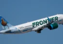 A Frontier Airlines flight reported it struck a pedestrian at Denver International Airport