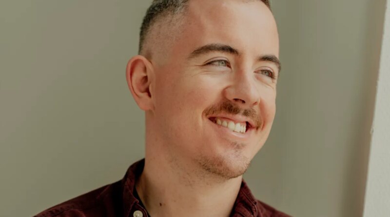 Portrait of hacker and IT security researcher Donncha O’Cearbheill at Amnesty International's offices in Berlin-Mitte.