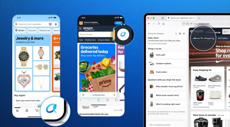 Amazon launches an AI shopping assistant for the search bar, powered by Alexa+  | TechCrunch