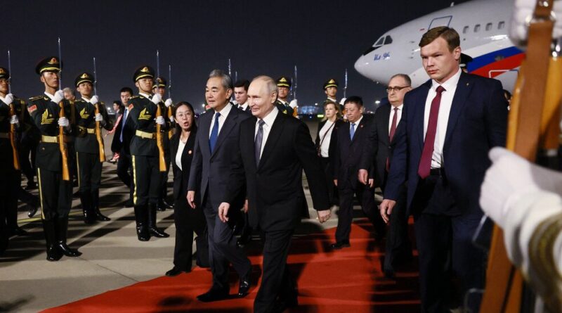 As a Weakened Putin Follows Trump to Beijing, Iran War Offers an Opening