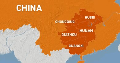 At least 10 dead as huge floods sweep southern and central China
