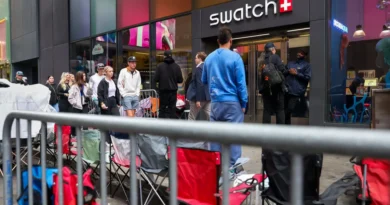 Audemars Piguet and Swatch's new pocket watch collab has fans camping outside stores for days