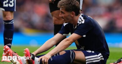 Scotland midfielder Billy Gilmour and head coach Steve Clarke