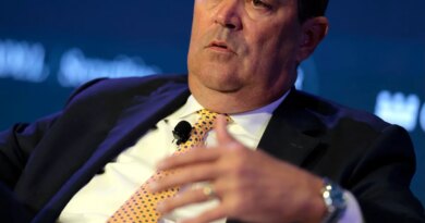 Chuck Robbins, CEO of Cisco Systems, speaks during the 2026 Semafor World Economy conference in Washington, DC, on April 15, 2026. (Photo by Kent NISHIMURA / AFP via Getty Images)
