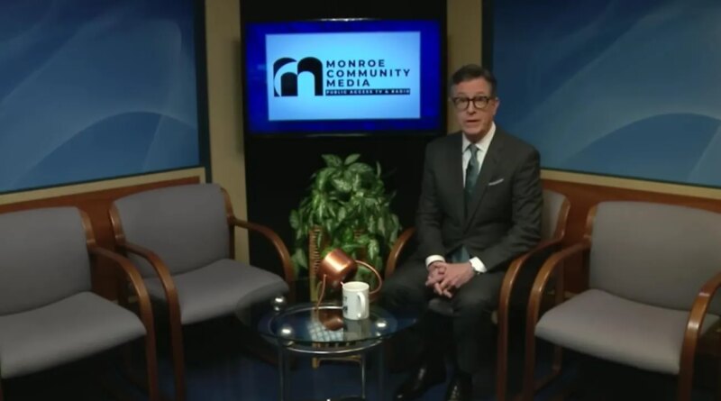 Colbert’s First TV Appearance After ‘Late Show’ Is On Public Access