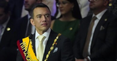 Ecuador’s Noboa pledges to extradite criminals in State of the Union speech
