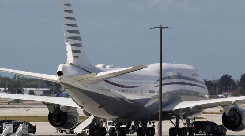 Exclusive-US aims for Fourth of July to deploy Qatar-gifted jet as Air Force One