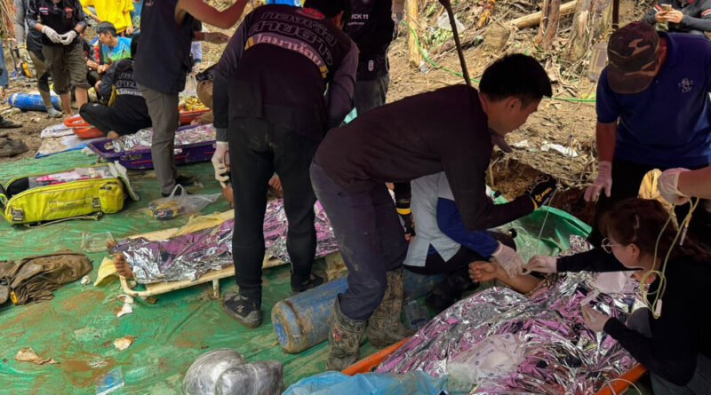 Five Miners Are Rescued After Week Trapped in Flooded Laos Cave
