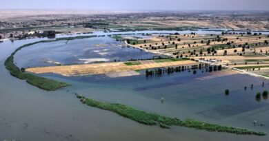 Flooding in north and east Syria as Euphrates level rises