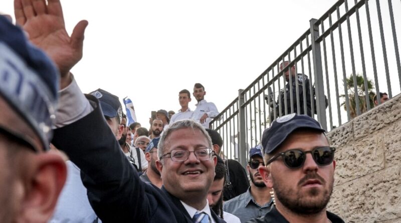 France bans Israeli security minister Ben Gvir from country