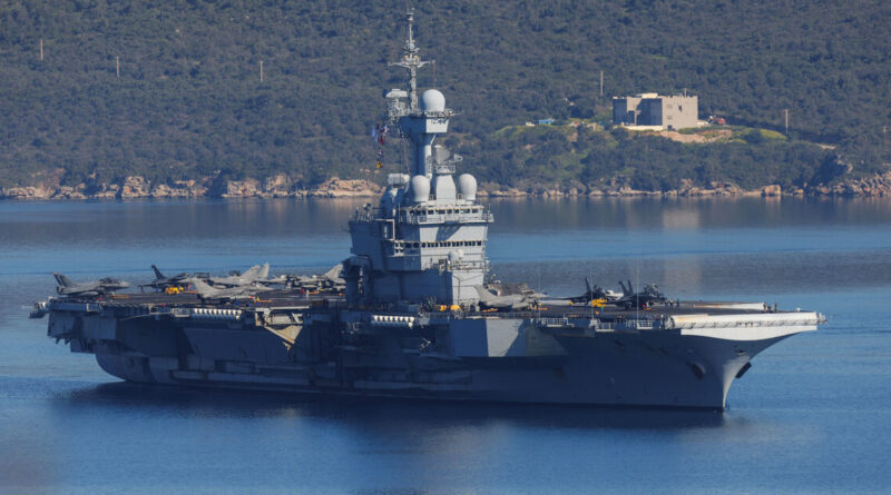 France moves aircraft carrier to Red Sea with eye on Hormuz mission