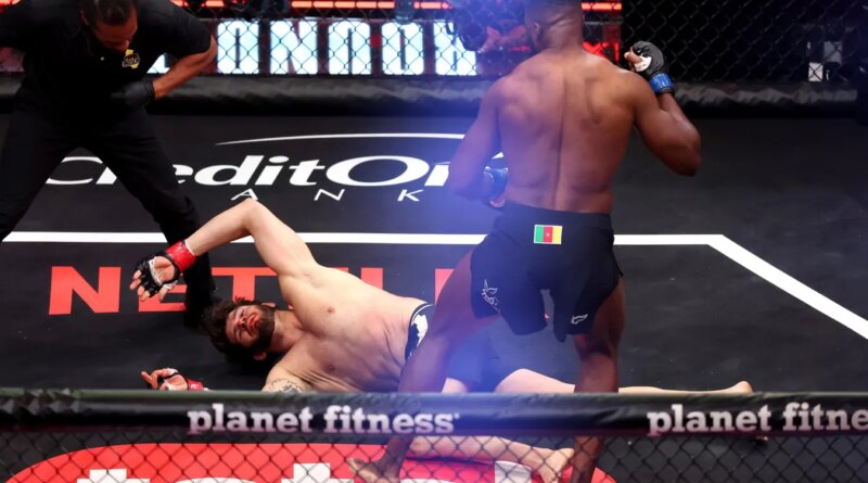 Francis Ngannou Scores Highlight-Reel KO In MVP MMA 1 Debut