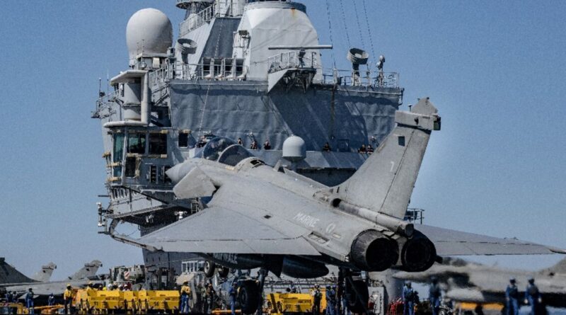 French aircraft carrier pre-positions for possible Hormuz mission