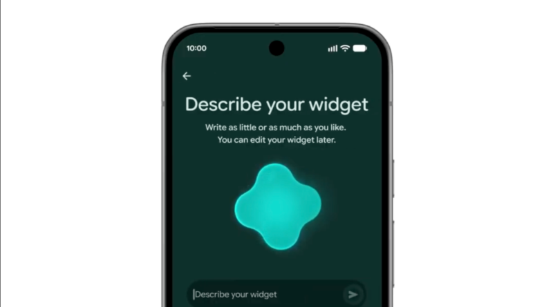 Google's 'Create My Widget' feature will let you vibe-code your own widgets | TechCrunch