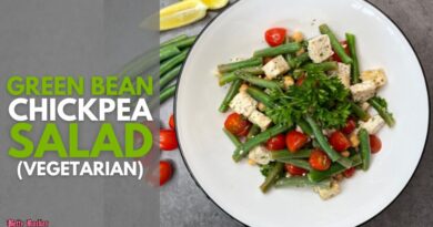 Green Bean Chickpea Salad (vegetarian)