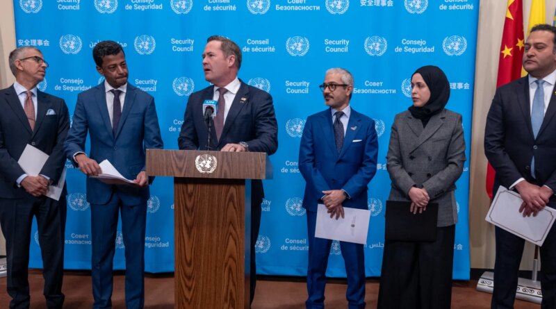 Gulf states urge UN action to ensure Strait of Hormuz safety