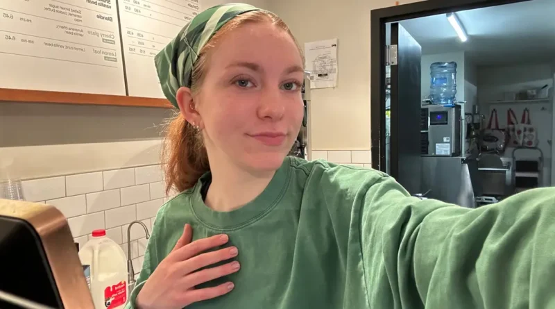 I couldn't land a job in New York City after college, so I'm a barista. I often debate whether I should give up and move home.