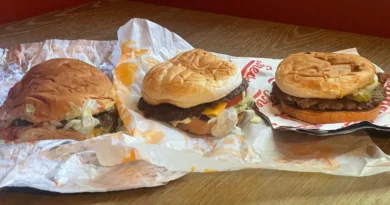I ordered burgers at Culver's, Freddy's, and Sonic. The best was also the cheapest.