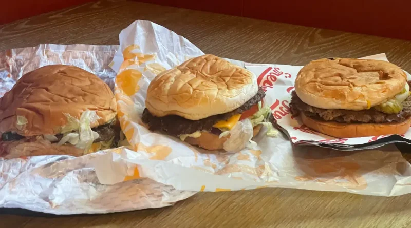 I ordered burgers at Culver's, Freddy's, and Sonic. The best was also the cheapest.