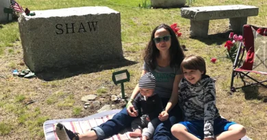 I spend Mother's Day at my son's grave. It's the only place I feel like a whole family.