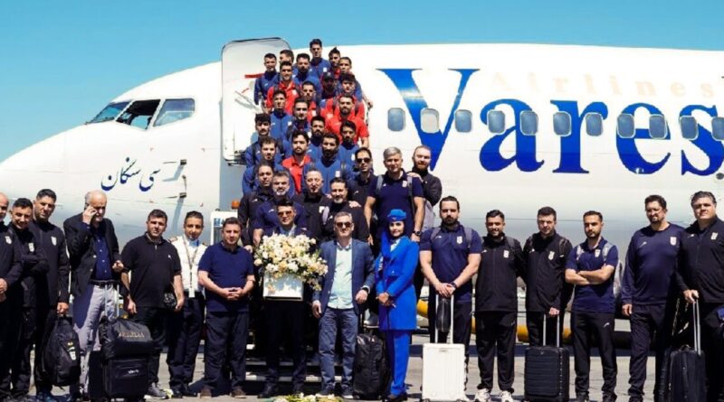 Iran World Cup squad lands in south Turkey for training