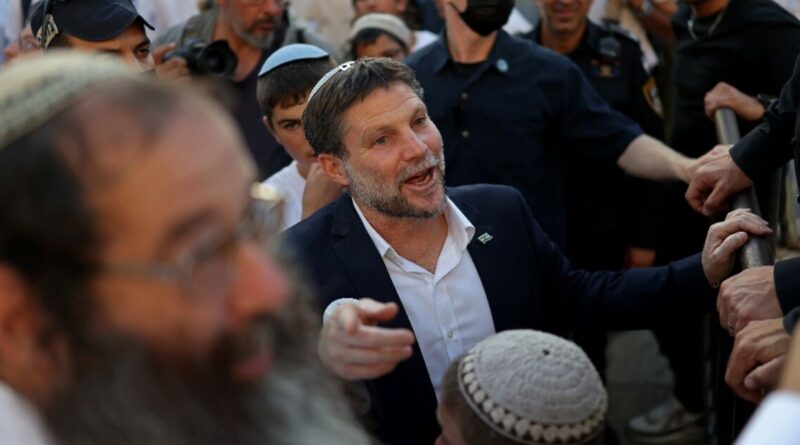Israel finance minister says ICC seeks arrest warrant against him