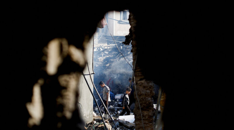 Israeli fire kills parents and their infant in Gaza, medics say