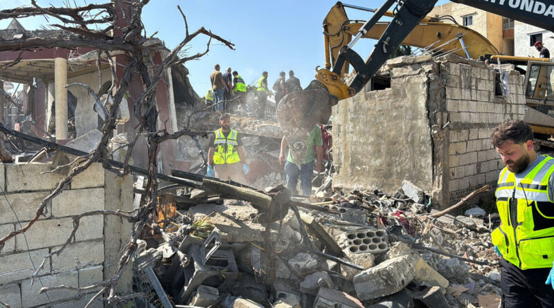 Israeli strike kills seven in south Lebanon, Lebanese health ministry says