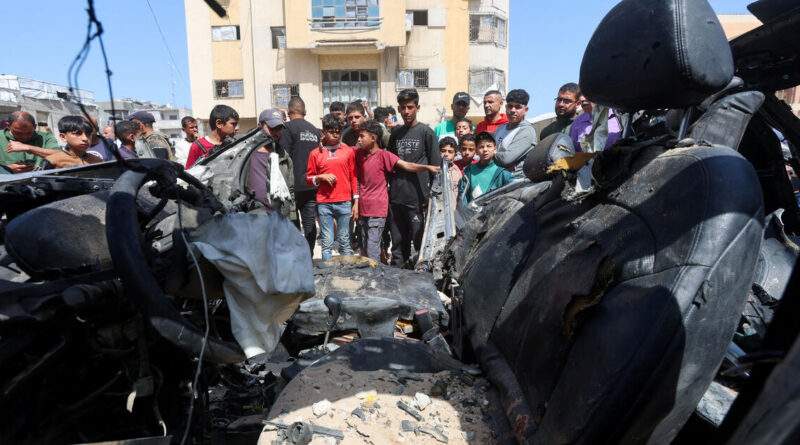Israeli strikes in Gaza kill three, medics say, testing fragile ceasefire