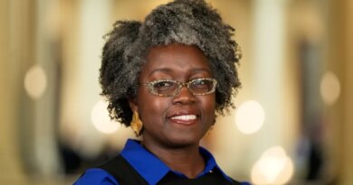 Georgia state Rep. Jasmine Clark, D-Lilburn and candidate for Congress poses for a portrait for the Associated Press