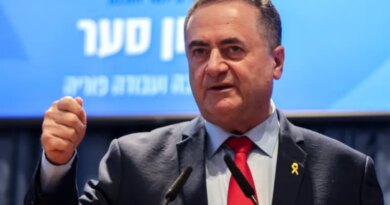 Israel's Defence Minister Israel Katz