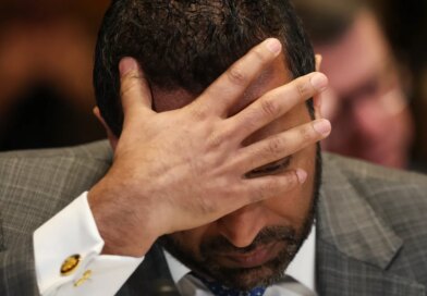 Federal Bureau of Investigation (FBI) Director Kash Patel looks on during a Senate Committee on Appropriations, Subcommittee on Commerce, Justice, Science, and Related Agencies hearing in the Dirksen Senate Office Building on Capitol Hill on May 12, 2026 in Washington, DC.